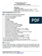 1 - Lista de Documentos