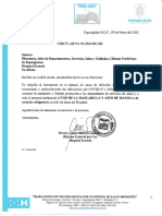 Circular 01-2024-Dghe, Uso Obligatorio Mascarilla