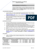 Prefeitura Municipal de Pinhais: Concurso Público N.º 002/2019 EDITAL DE ABERTURA N.º 01.002/2019