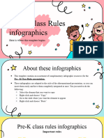 Pre-K Class Rules Infographics by Slidesgo