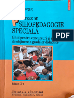 Introducere Sinteze de Psihopedagogie Speciala Ghid Pentru Concursuri Polirom