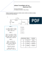 Tarea 3 An Lisis de Circuitos Mallas y Nodos