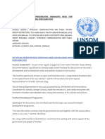 ENGLISH ARTICLE - UN Special Representative Highlights Need For Inclusive Dialogue During Puntland Visit1
