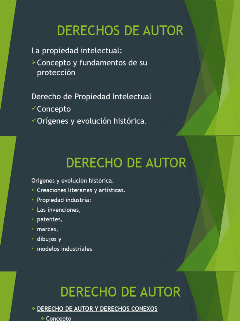 Derechos de Autor y Propiedad Intelectual | PDF