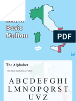 It T e 650 Learn Basic Italian Powerpoint English Italian - Ver - 2