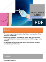 Prosedur KB Suntik