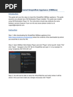 How To Install SimpleRisk Appliance (VMWare)