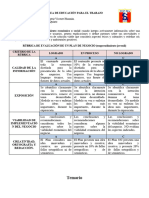 Temario - Rubrica y Plan Área Ept Tercero y Quinto