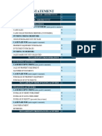 Cashflow Data