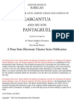 Francis Rabelais - Five Books of The Live, Heroic Deeds and Sayings of Gargantua and His Son Pantagruel