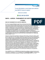 Mapa - Agron - Fundamento de Gestão Ambiental - 51/2024