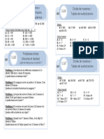 Fiches Calcul Mental CAP MATHS CM2 U1 2