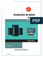 MF0973 - 1 Grabacion de Datos - Solucionario