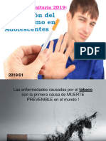 Prevencion del tabaquismo en adolecentes