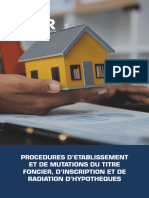 Togo OTR Procedures Detablissement Et de Mutations Du Titre Foncier