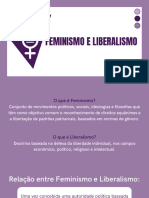 FEMINISMO E LIBERALISMO