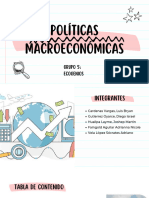 Politicas Macroeconómicas - Grupo Econogenios