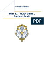 Ncea Level 2-Subject