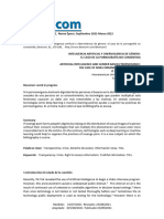 Inteligencia Artificial y Ciberviolencia de Géneroel Caso de La Pornografía No Consentida