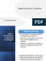 Aula 1 - Introdução À Engenharia de Software