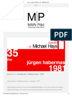 Habermas Arq Moderna y Pos