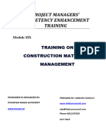 Module 6 Training Module On Material Management Final1