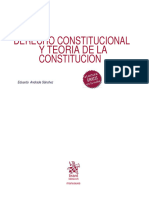 Derecho Constitucional y Teoria de La Constitucion 9788411139564