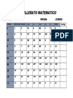 Bachillerato Matematico