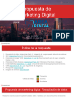 Propuesta de Marketing Digital - Clínicas Area Dental - DD Marketing