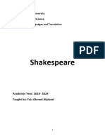 Shakespeare-Course Material 