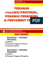 Peranan Peg Protokolpengiring Penyambut Tetamu