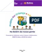 Projeto Ser Criança e Adolescente Na Belém Da Nossa Gente