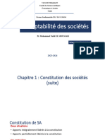 Séance 2. Comptabilité Des Sociétés - ELMOUSSALI