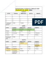 Calendario Oficial de Pruebas 1º Trimestre 3º Básico B 2024 Ensayo Pca 02 - 03-04 Abril