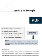 La Filosofía y La Teología