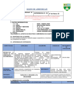 Sesión de Aprendizaje 05 IV Ciclo