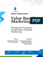 Modul Value Based Marketing (TM4)