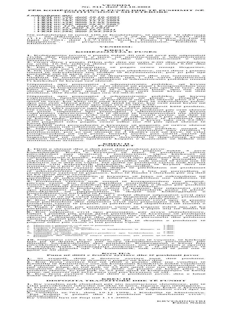 VENDIM | PDF