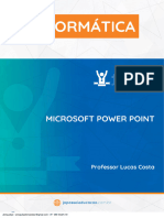 Material de Apoio - Microsoft Power Point