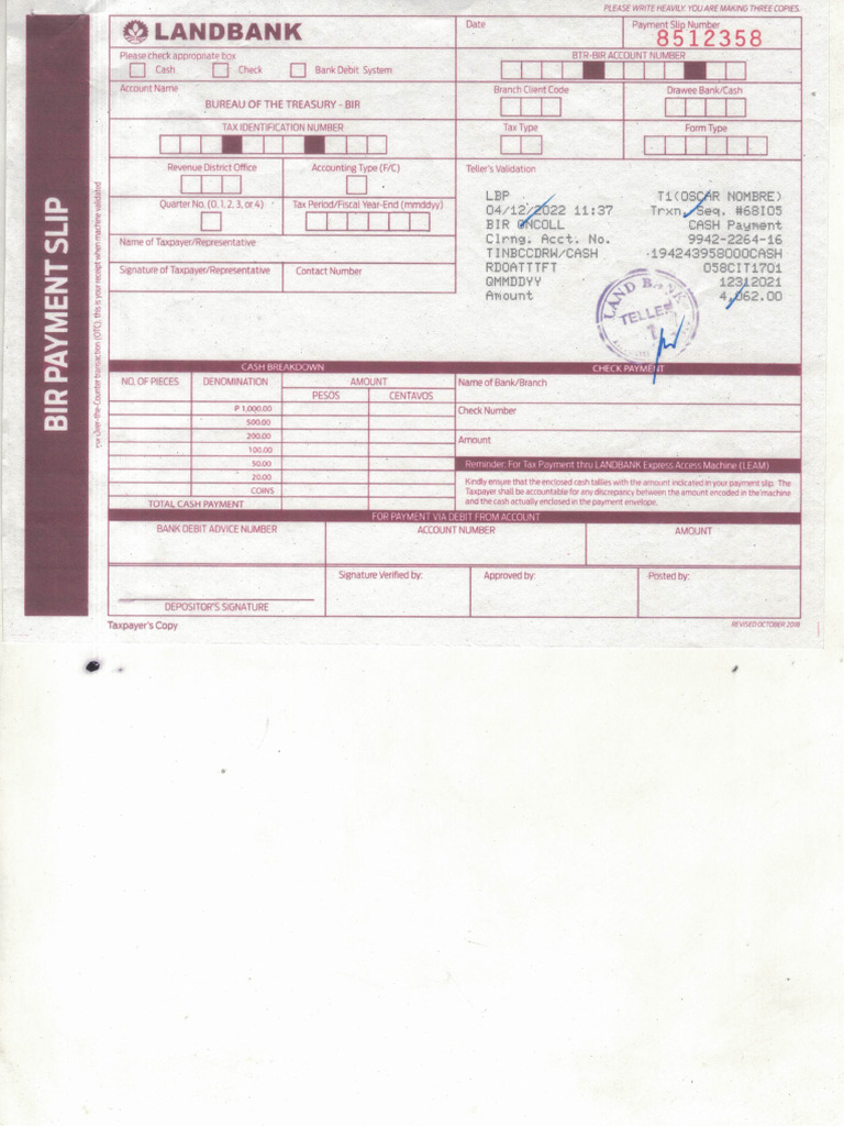 Landbank 1 | PDF