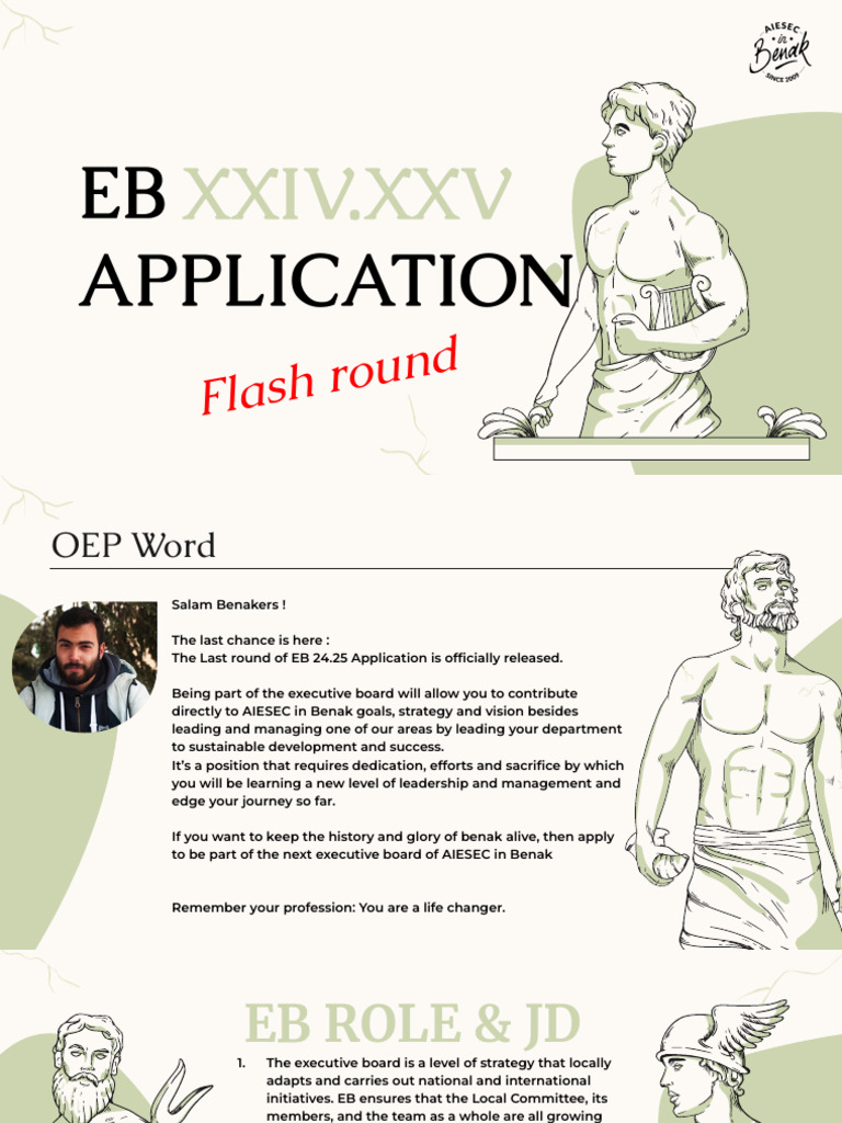 EB 24.25 Application Overview | PDF | Talent Management | Marketing
