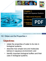 Chapter 2-Water and The Aqueous Environment
