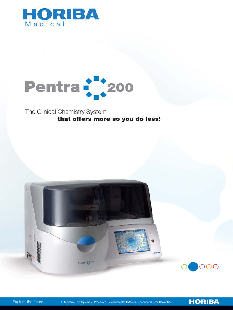 Pentra C200: Advanced Chemistry Analyzer | PDF | Databases | Usb