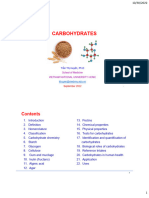 Carbohydrates HT 2022