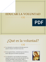 Educar La Voluntad