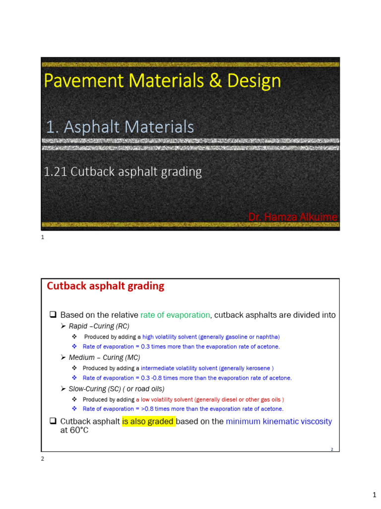 4 - Liquid Asphalt Grading Systems | PDF | Road Surface | Emulsion