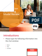 Optimization and Pricing Model Review 11.30.14