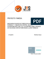 JYS PR220080-INF I Informe de Pruebas FAT