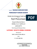 Sijil Penyertaan Pengakap