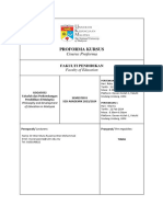 Proforma - GGGA5032 Falsafah Dan Perkembangan Pendidikan Di Malaysia